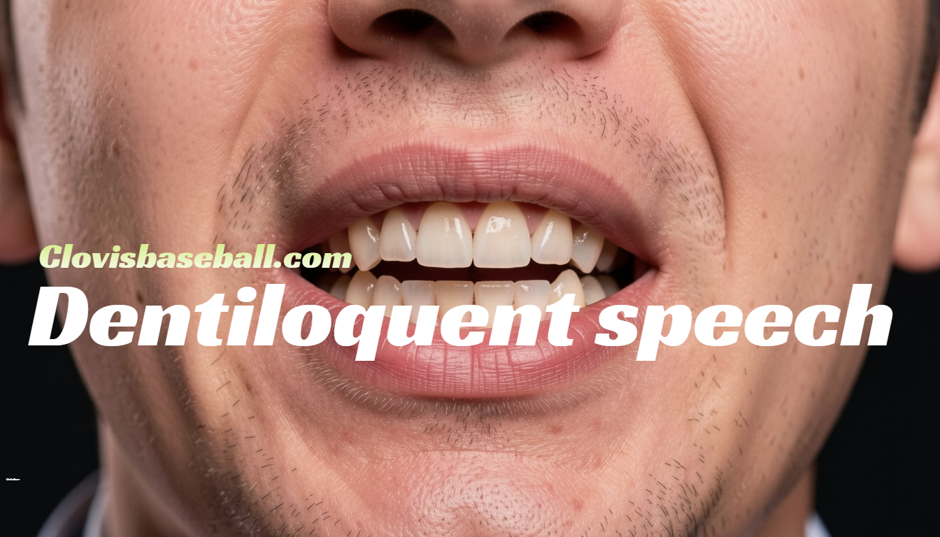 Dentiloquent